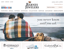 Tablet Screenshot of barnesjewelerspf.com